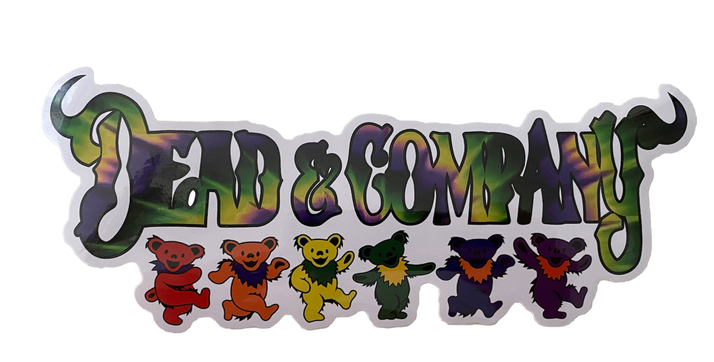 Jerry Garcia STICKER Guitar Dead & Co BEARS Dead & CO BOLT DEAD & Company D&C