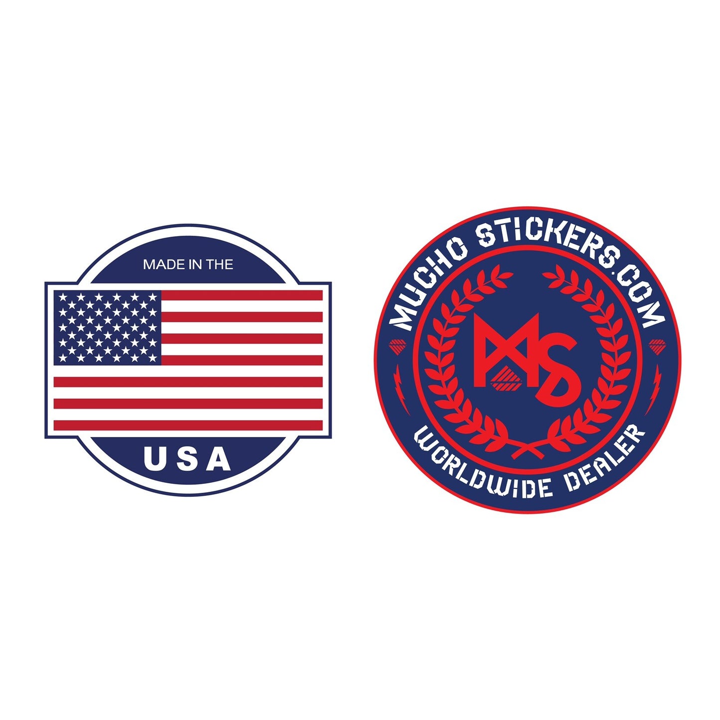 STICKER SET 8 American Brands Surf Auto Outdoors Gun Hunting Skate Burger Beer