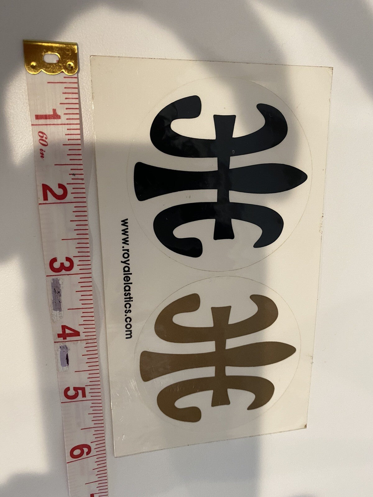 ROYAL ELASTICS SHOES STICKER Rare New Condition From 2000 When They Launched LA