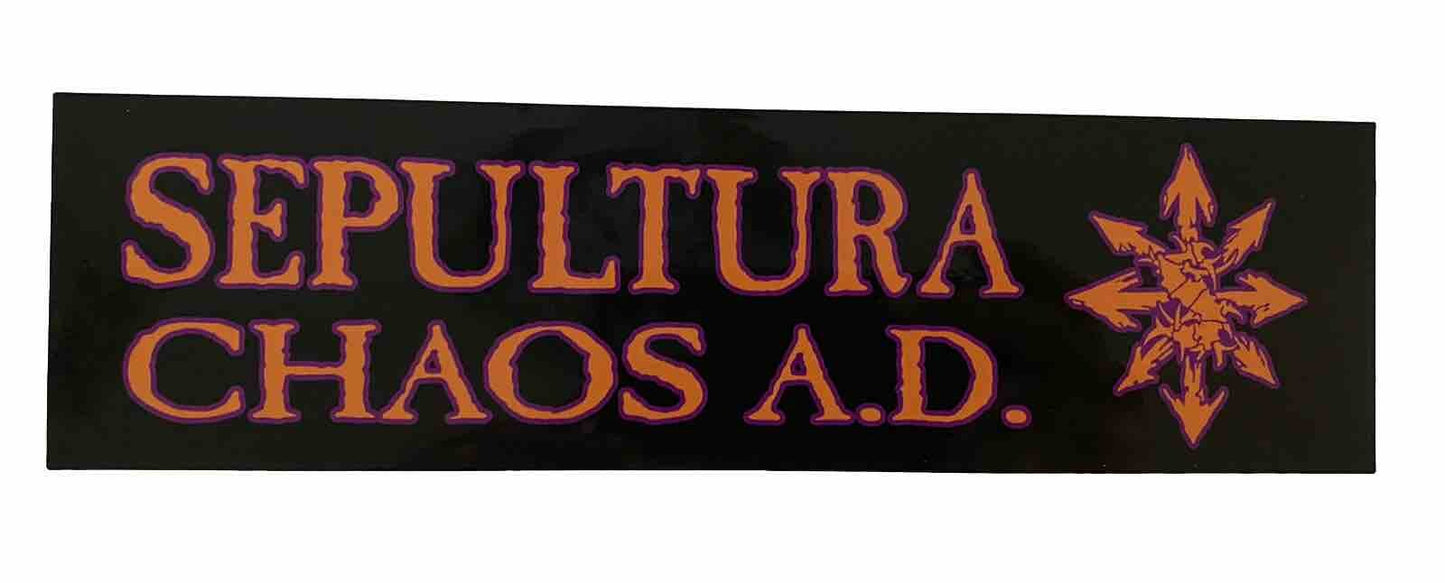 SEPULTURA STICKER SET SLAYER MAYHEM ROCK DECAL MUSIC DECALS METALLICA BRAZIL FCS
