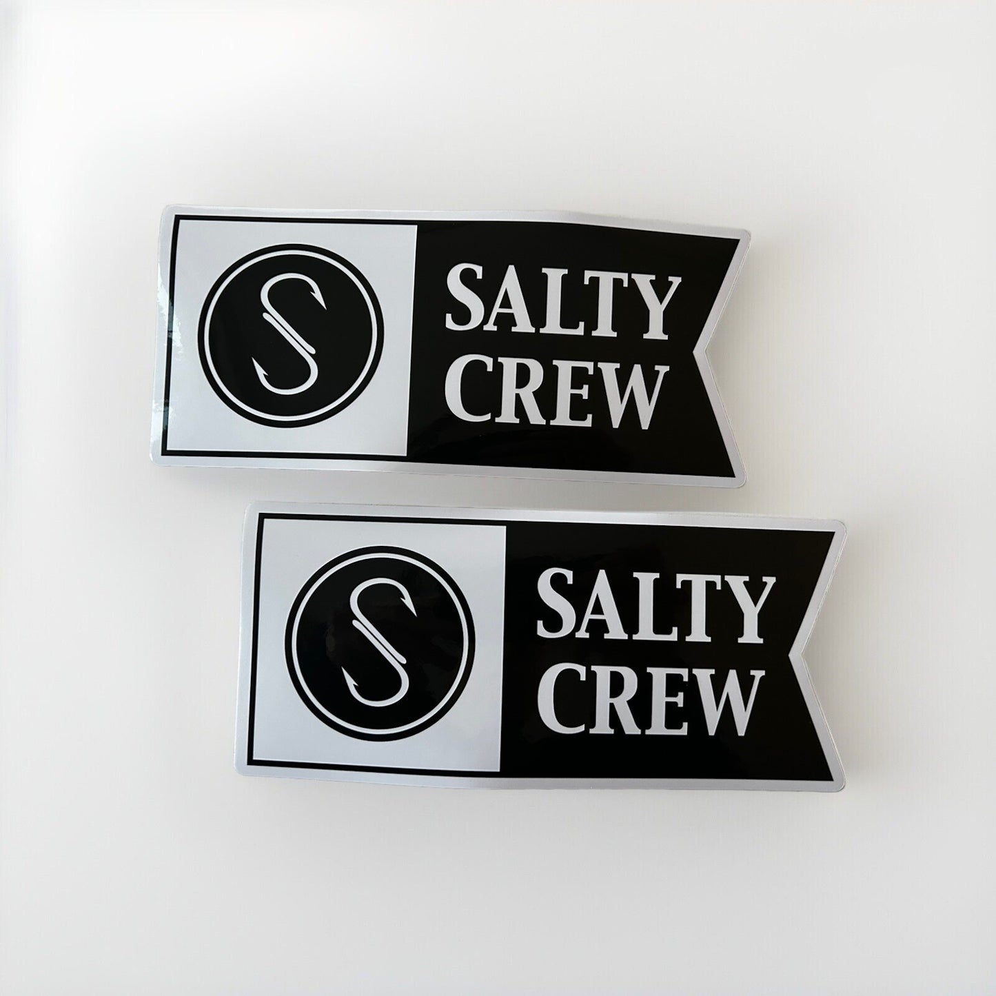 SALTY CREW STICKERS 8” XL Size Team SIMMS Volcom Daiwa Shimano Patagonia Aftco