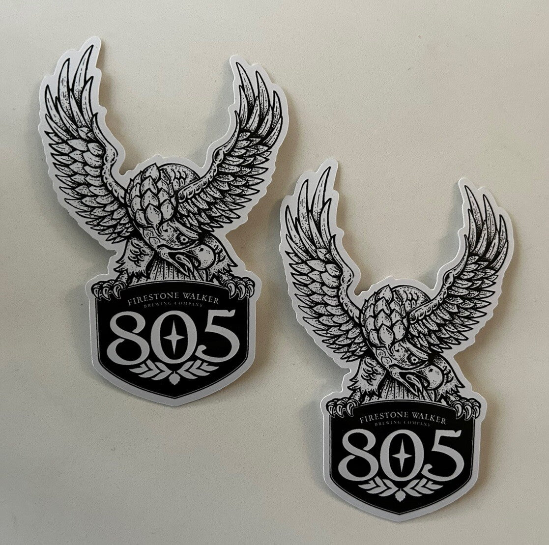 805 Beer Stickers VANS Volcom Stone Bones Nascar Motox Hunting Camping Patagonia