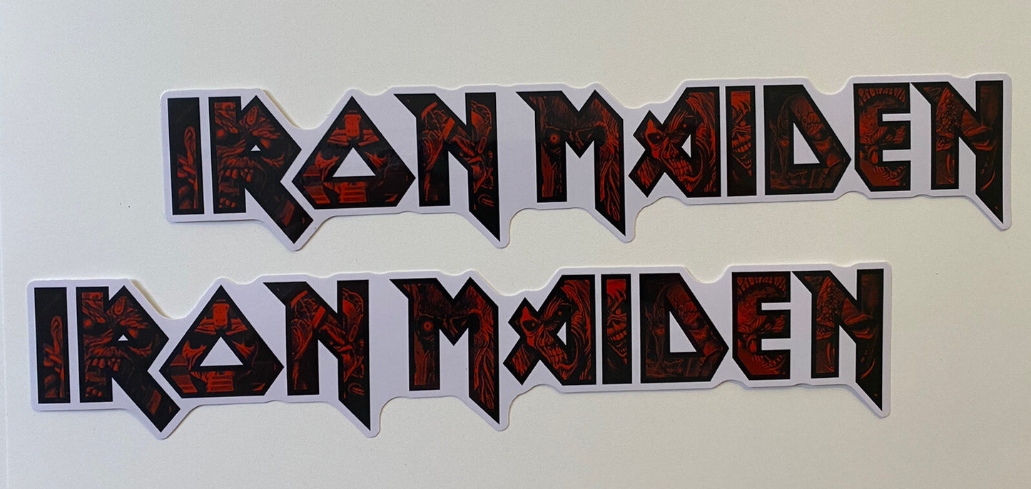 Iron Maiden Sticker Set BOGO Danzig Tool Guns & Roses AC/DC RATT Korn Death Slip