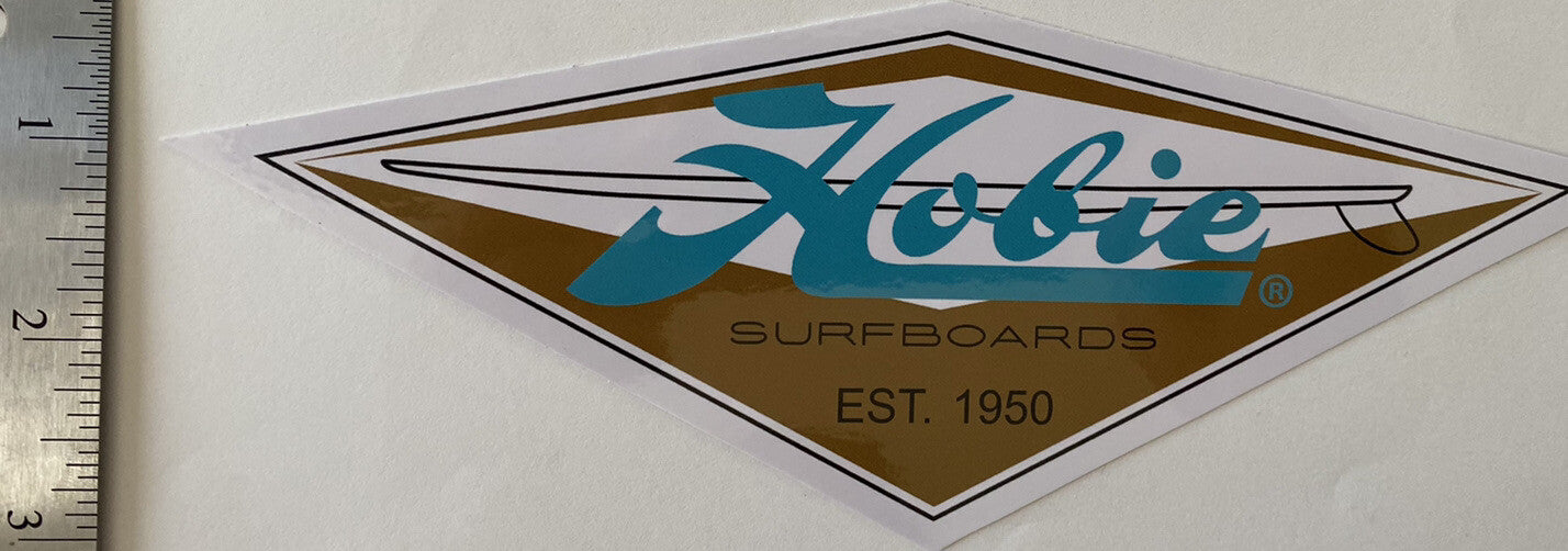 HOBIE Surfboards Sticker Set Bing SURF STICKER Longboard Surf Sticker Vans VTG