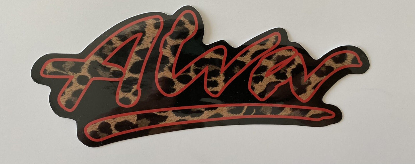 ALVA STICKER ALVA VINTAGE SKATEBOARD STICKER TONY ALVA STICKER 70’s 80’s 90’s