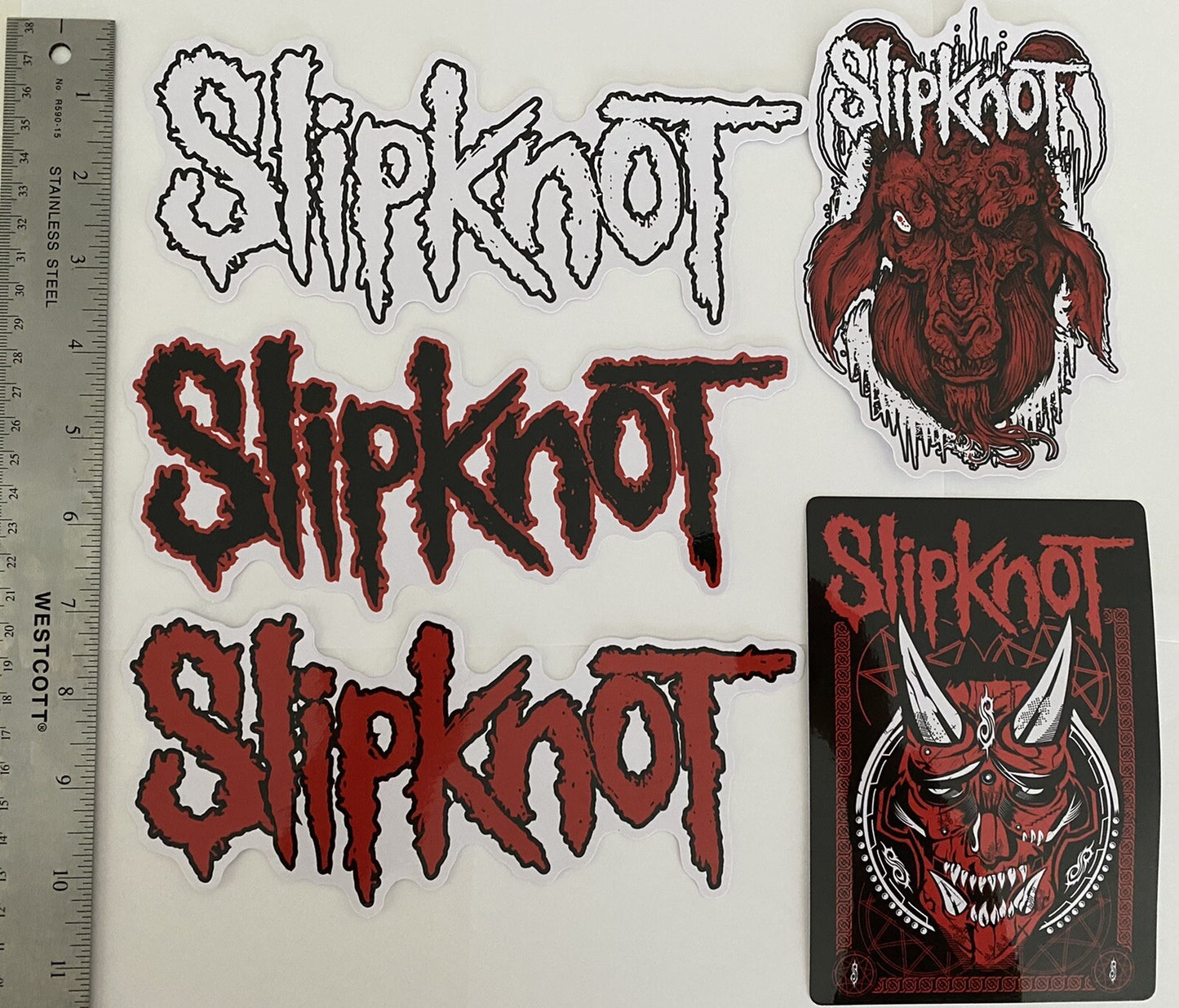 SLIPKNOT STICKER SET SLIPKNOT BAND STICKERS METALLICA Iron Maiden OZZY A7X Venom
