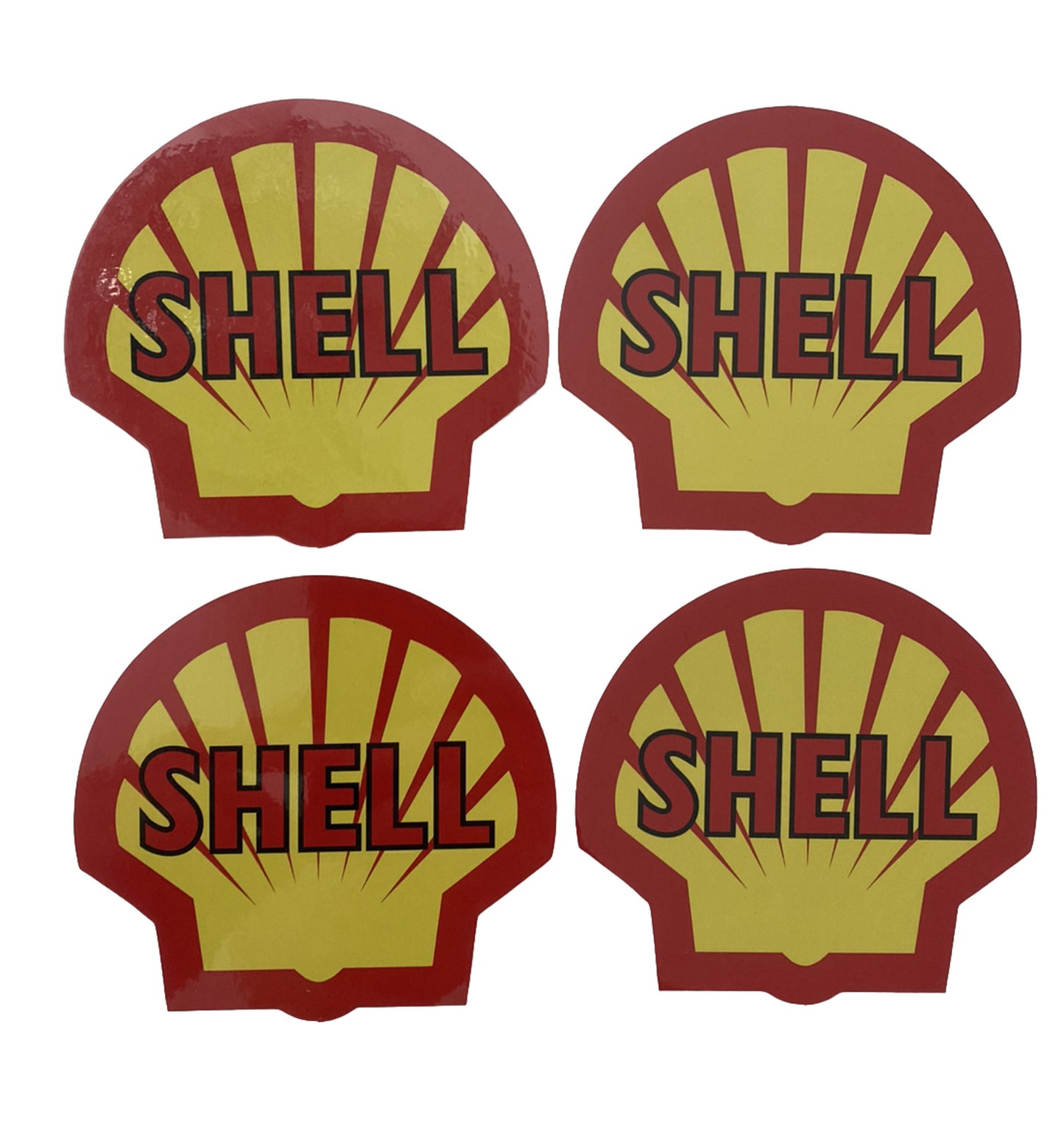 SHELL STICKER SHELL Gas VINTAGE STICKERS SHELL GAS STATION DECALS NASCAR Race 81