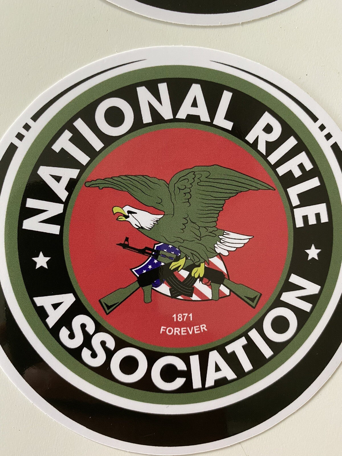 NRA Sticker Set 4” Glock Ruger 2nd Adm Gun Sticker Sig Sauer HK Ruger Remington