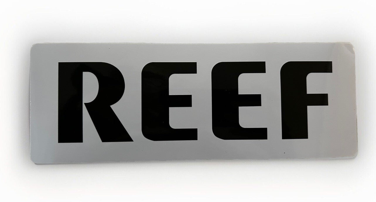 REEF STICKERS XL 9” TEAM Decal North face Oakley VOLCOM STONE Surfing Rvca