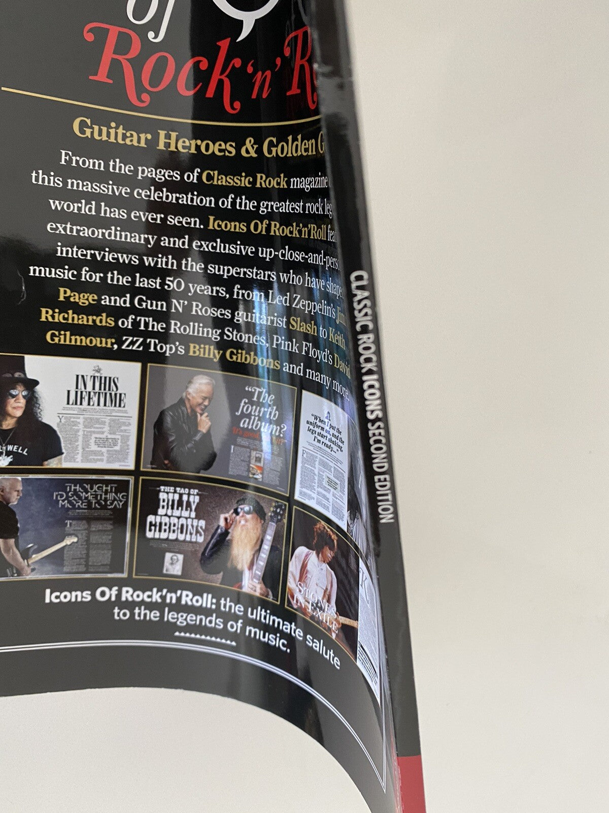 CLASSIC ROCK Special Edition ICONS Of ROCK n ROLL Gilmour IGGY POP Mercury SLASH