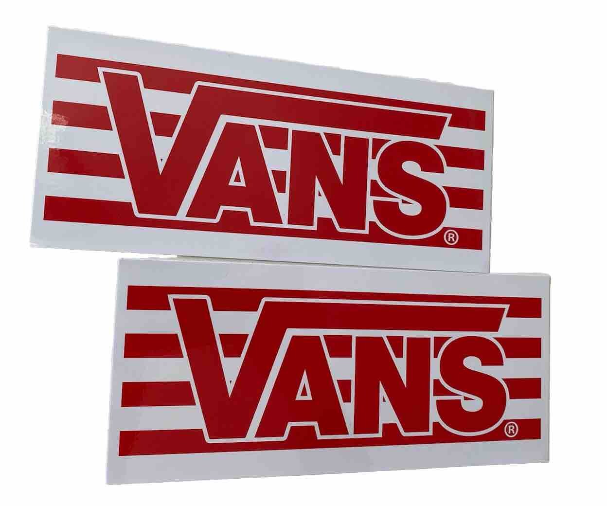 VANS STICKER 9” XL SizeSurf STICKER Surf VANS TEAM Lost Mayhem Rip Curl Volcom 1