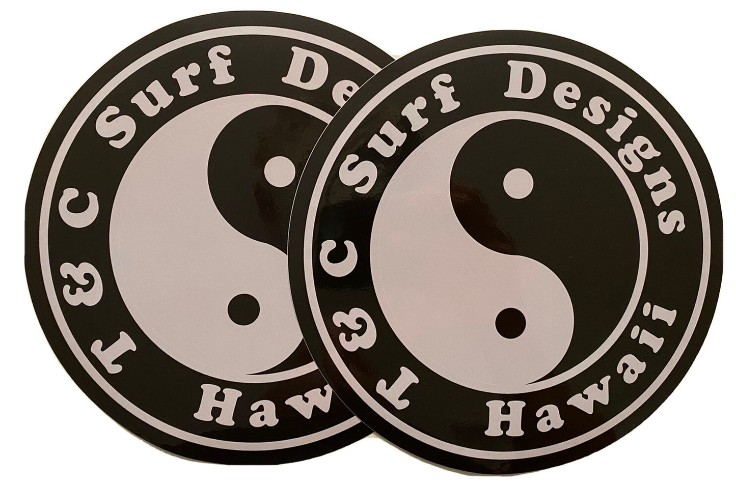 T&C Sticker Town Country Surfing STICKER SET 8” XL RIP CURL Eddie Would Go Dahui