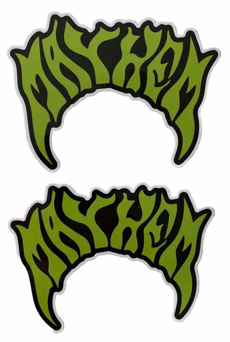 MAYHEM SURFBOARDS STICKER 2 LOST SURFBOARDS FIREWIRE SURFBOARDS FCS Outerknown