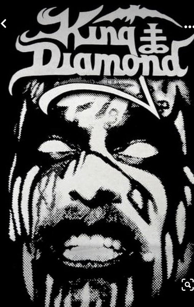 KING DIAMOND STICKER MERCYFUL FATE STICKER Waken HellFest Metallica DIO Priest 6