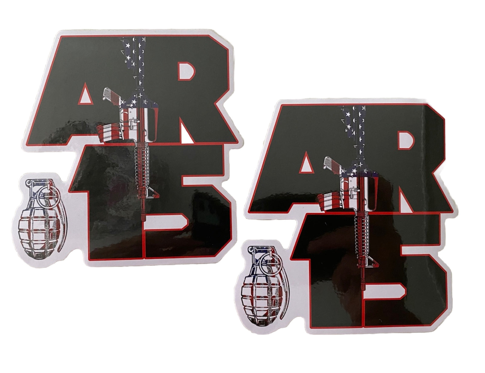 AR15 Gun Stickers Smith&Wesson M&P Glock Springfield Armory Stickers Glock HK