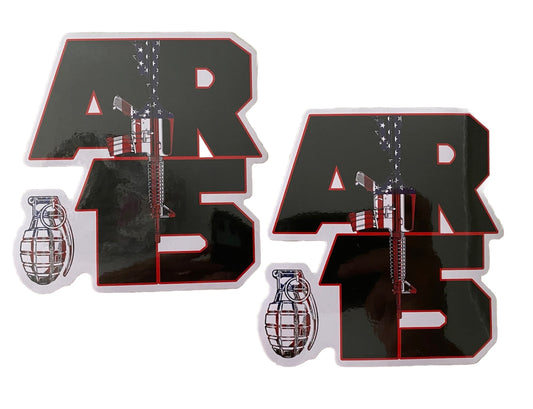 AR15 Gun Stickers Smith&Wesson M&P Glock Springfield Armory Stickers Glock HK