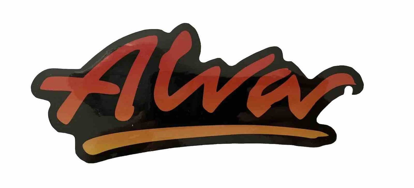 ALVA STICKER ALVA SKATEBOARD STICKER SET “5” STICKERS 70’s 80’s 90’s