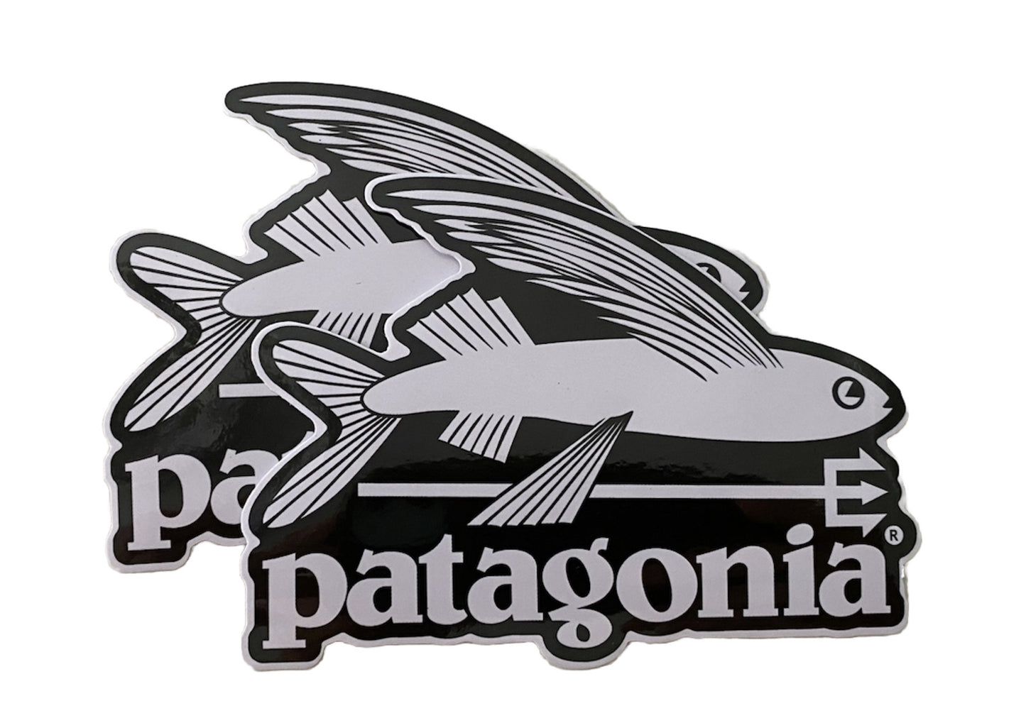 PATAGONIA STICKER Patagonia Flying Fish Decal Park Hike Camping Surf North Face