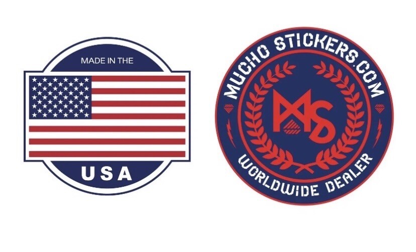 Luger Sticker Gun Stickers Military Decals USA Gun S&W Sig Sauer Ruger Colt Gun Perm ...