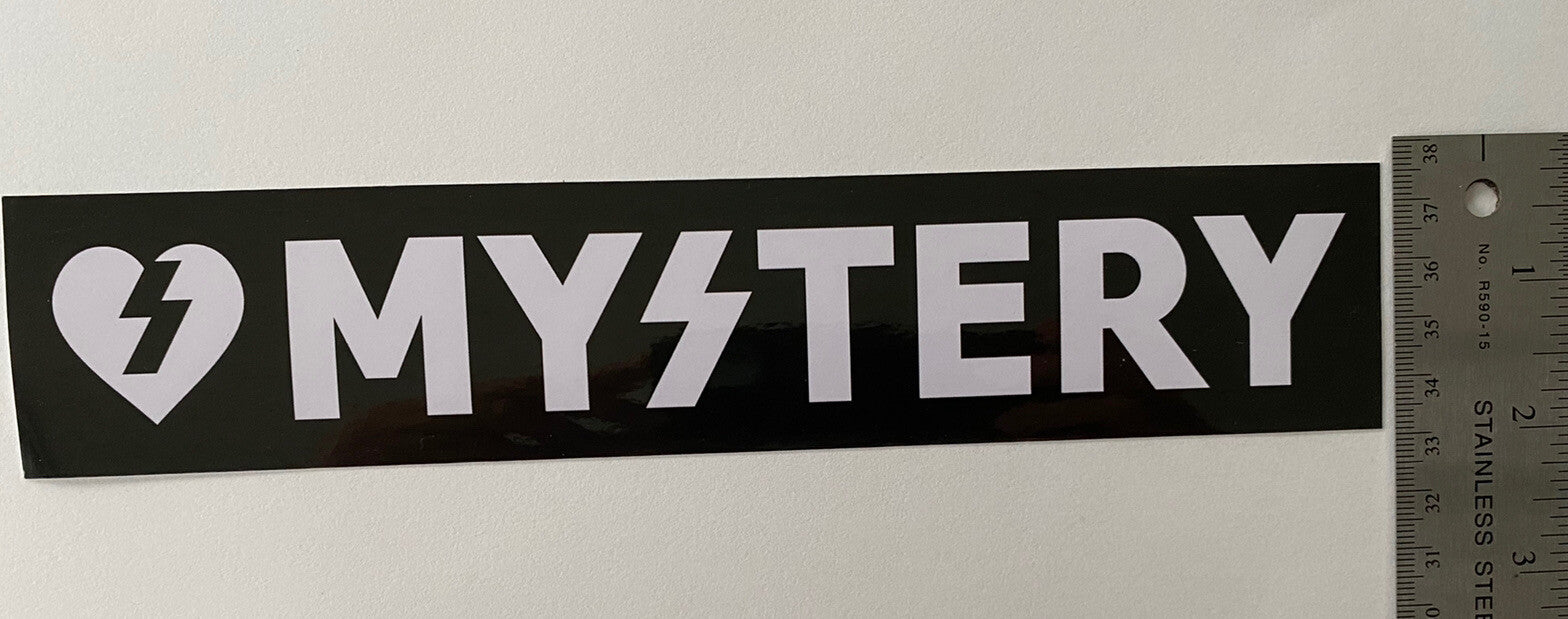 MYSTERY Skateboards Sticker Set Mystery  REDBULLVintage Skateboard Powell Bones