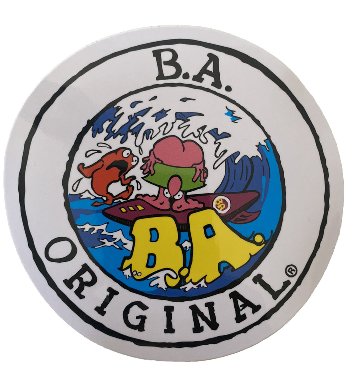 Ba Stickers BA SURF STUFF Sticker 90’s 80’s Vintage Surfing Decal RIP CURL STUBBIE ...