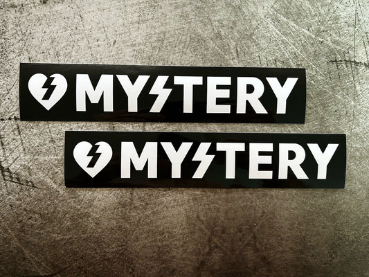 MYSTERY Skateboards Stickers Vintage Skateboard Powell Bones Santa Cruz Alien Wk