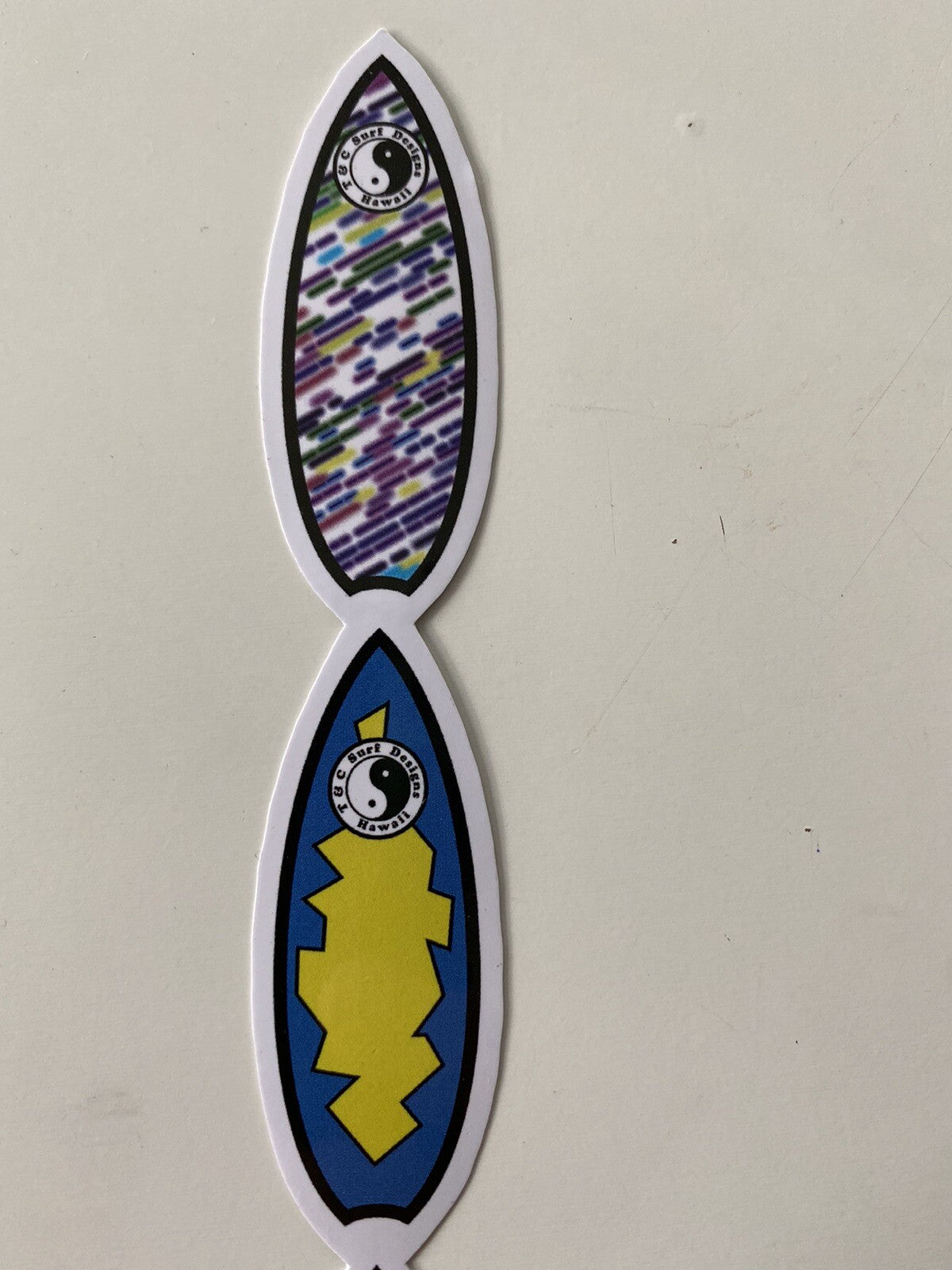 Town Country Surfboards STICKER T&C STICKER  Set Of 2 Volcom Rip Curl Vans
