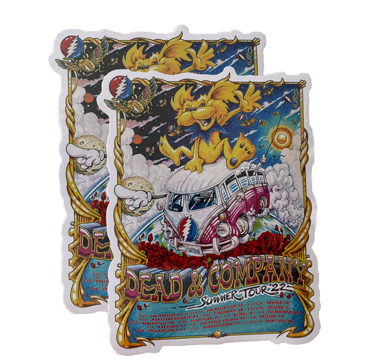 Grateful Dead  Jerry Garcia  Dead & Co.  Dead Bear Dead Skull Dead & Company Bus
