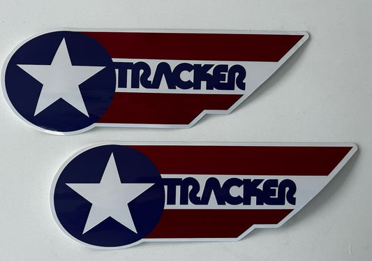 TRACKER TRUCKS STICKERS 8.5” Skateboard Sticker Set Bones Powell Plan B Flip OJ