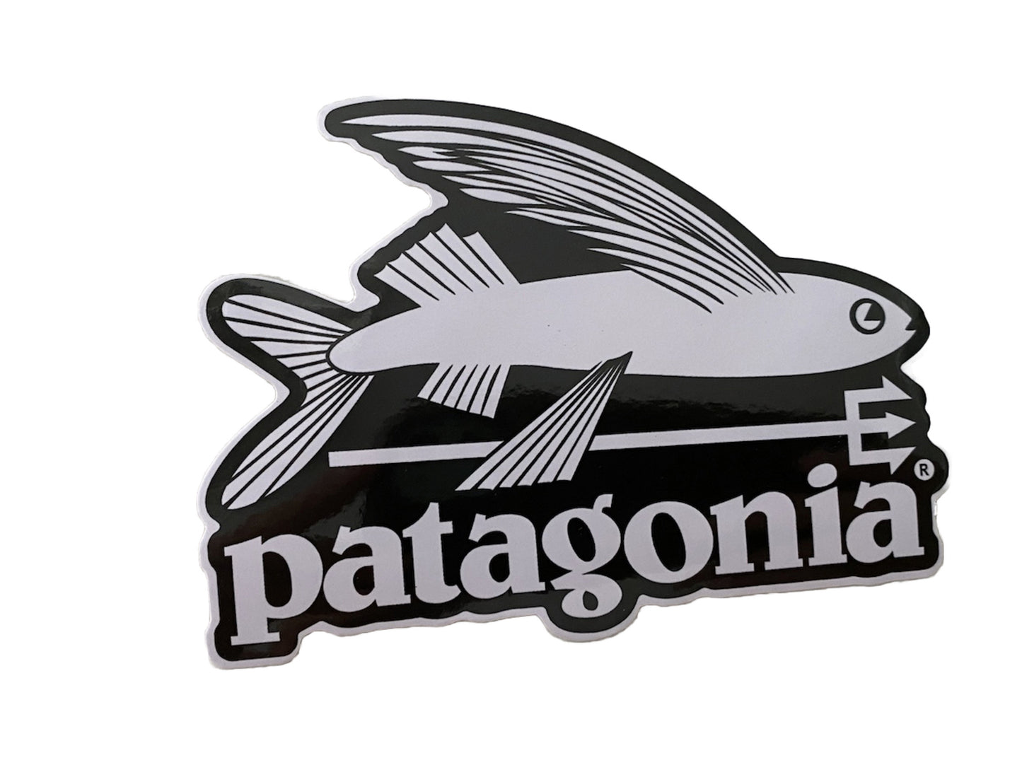 PATAGONIA STICKER Patagonia Flying Fish Decal Park Hike Camping Surf North Face