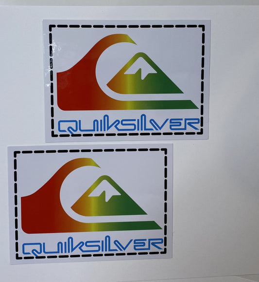 QUIKSILVER SURF STICKER QUIK 80’s Hobie Billabong RIP CURL VINTAGE BOGO