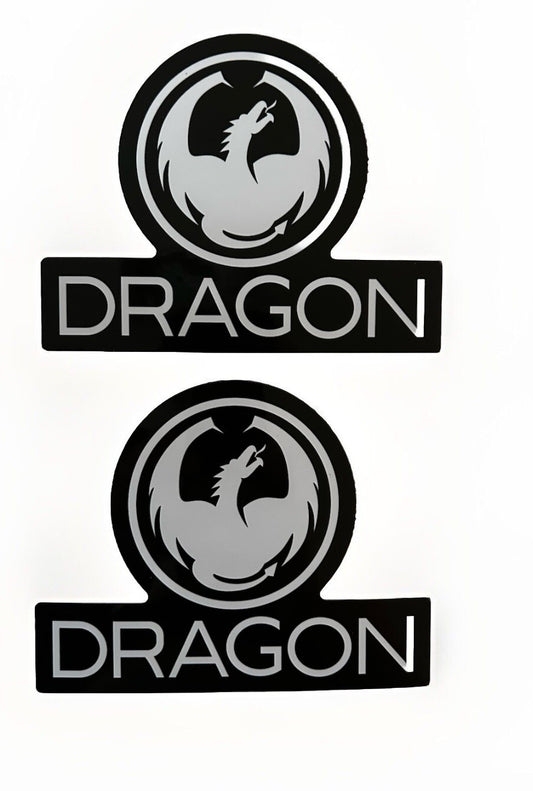 Dragon STICKERS Set 5” TEAM Decal North face Oakley VOLCOM STONE Optics Rvca