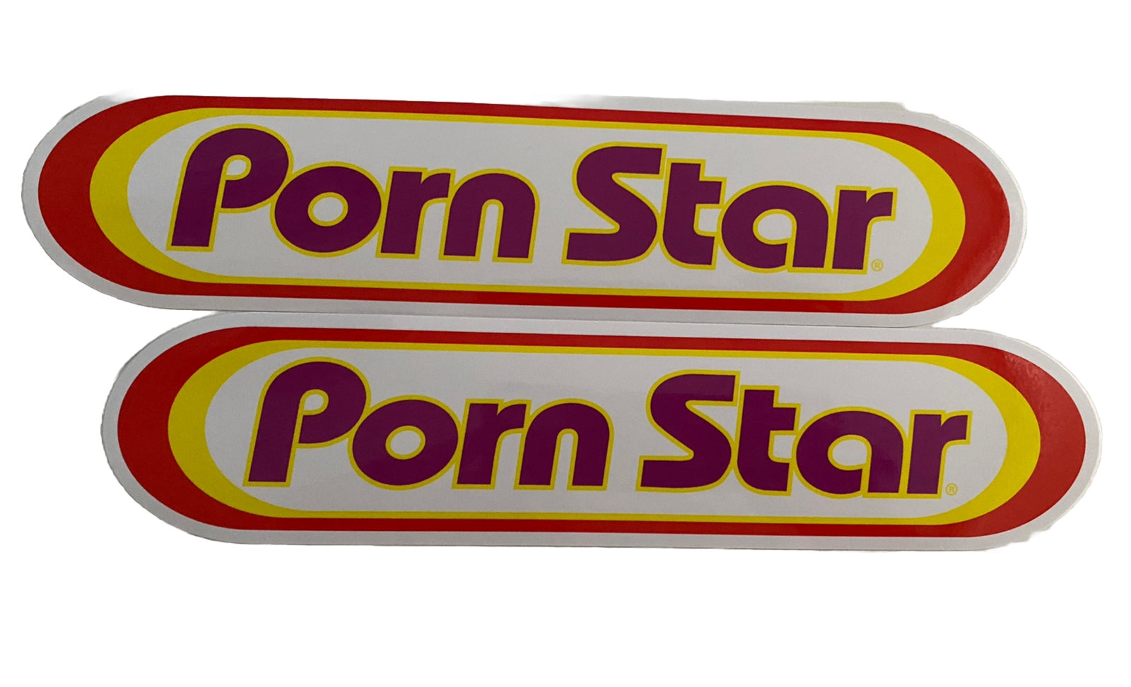 PORNSTAR STICKER PORN STAR DECAL PORNSTAR STICKER BOGO 90’s Pornstar decal