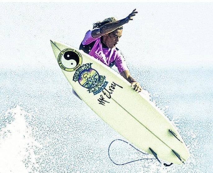 Christian Fletcher Surf STICKER 6” Vintage Sticker Volcom Vans Lost 805 Powell