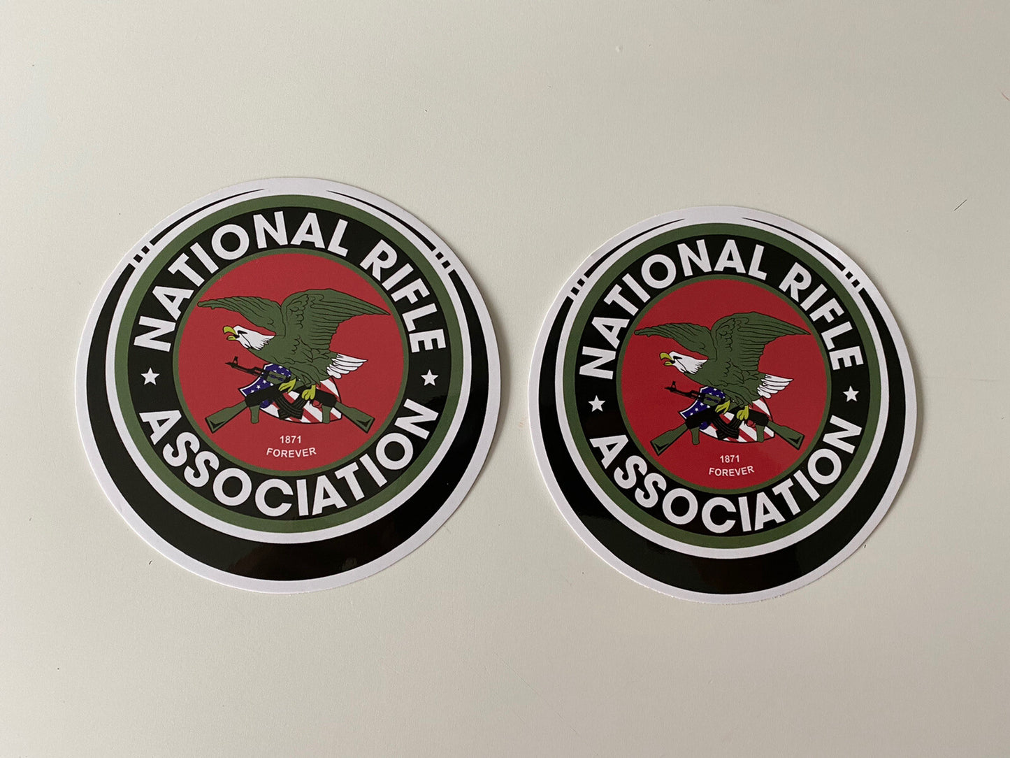 NRA STICKER NATIONAL RIFLE DECAL " BOGO " 2nd Amendment Sticker RARE GUN CLUB