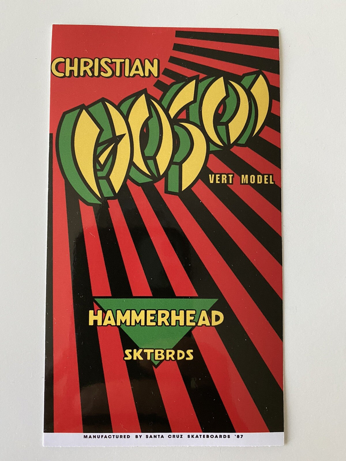 HOSOI STICKER HAMMERHEAD SKATEBOARD Sticker Powell Peralta STICKER 80’s 90’s SET