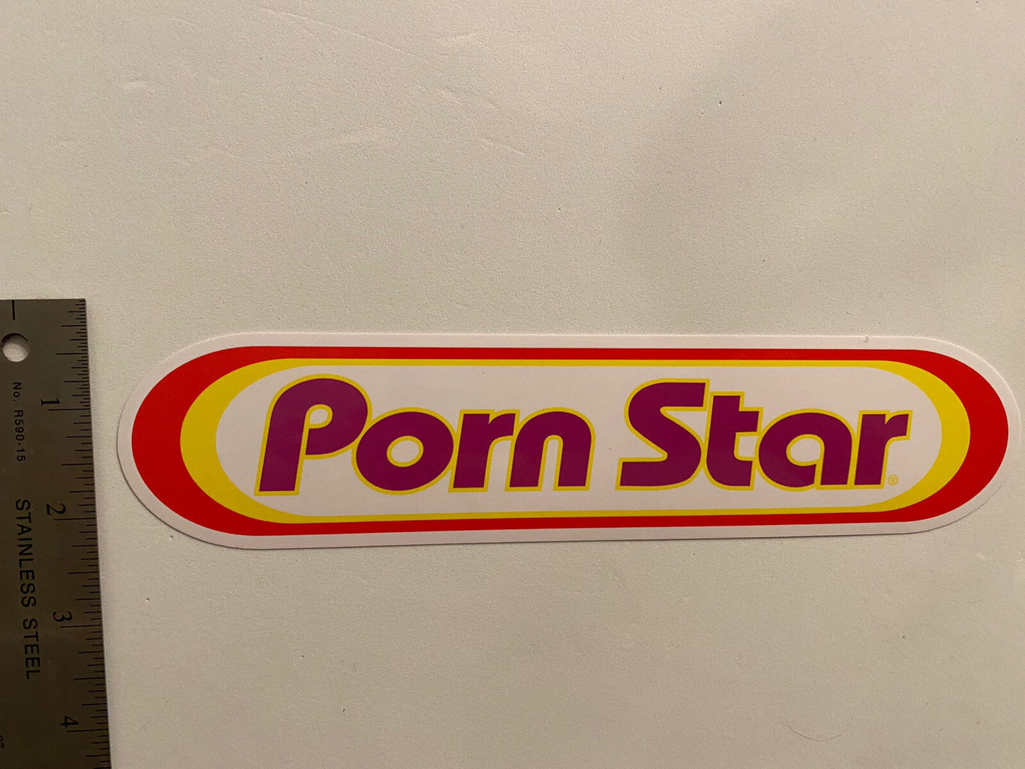 PORNSTAR STICKER PORN STAR DECAL PORNSTAR STICKER BOGO 90’s Pornstar decal