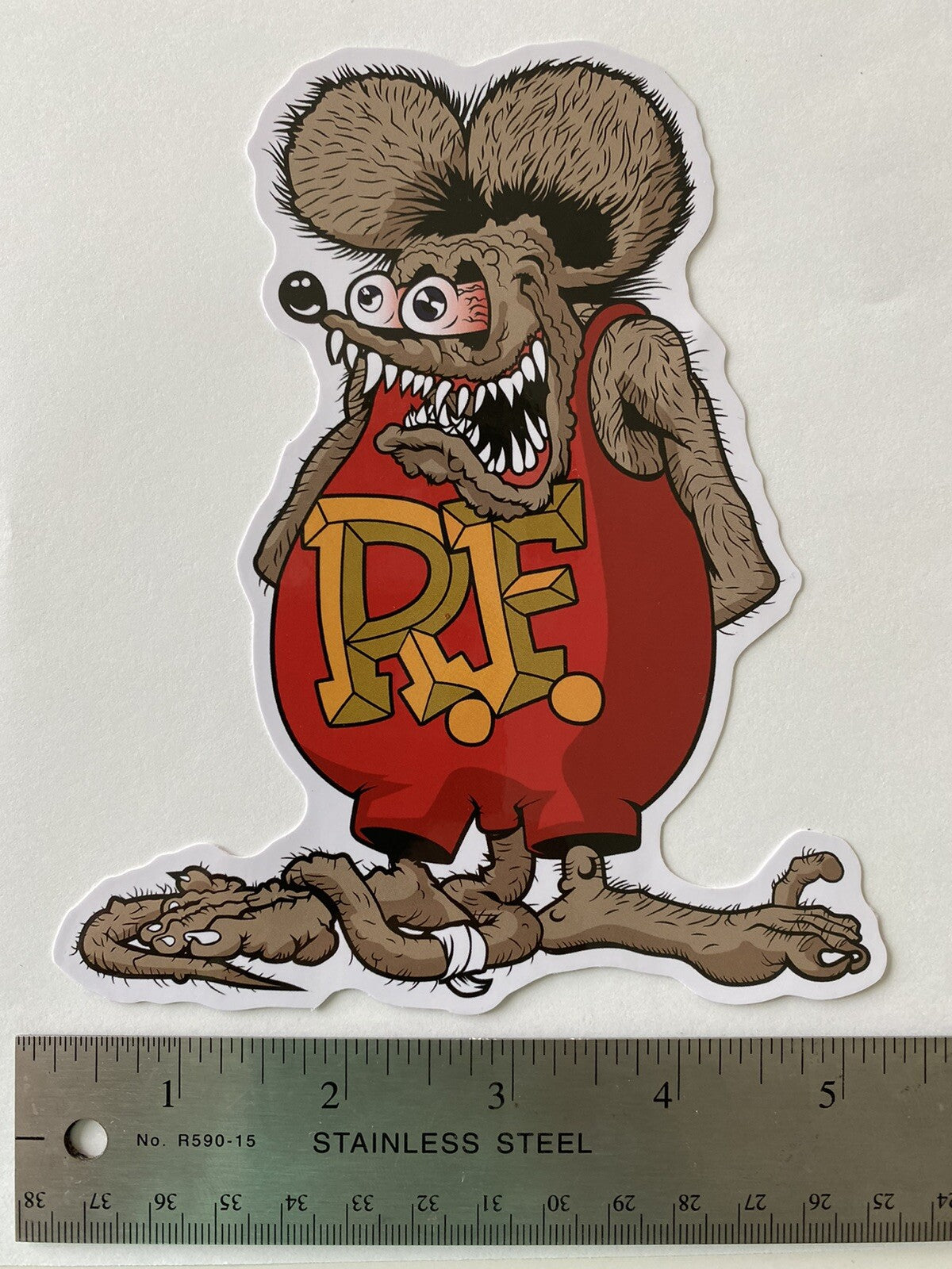 RAT FINK STICKERS HOTROD Lost Volcom Moto T&C Truck NASCAR DECALS GREASER