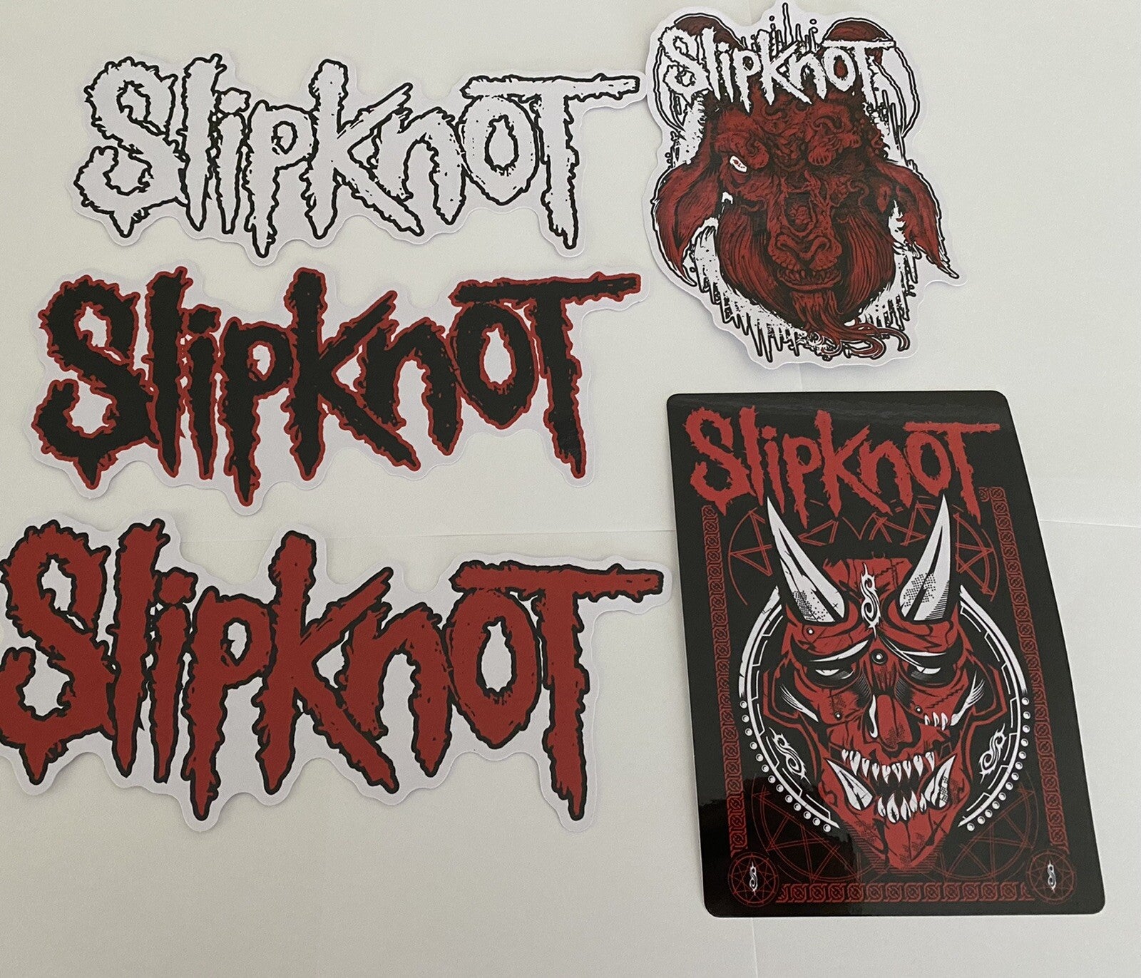 SLIPKNOT STICKER SET SLIPKNOT BAND STICKERS METALLICA Iron Maiden OZZY A7X Venom