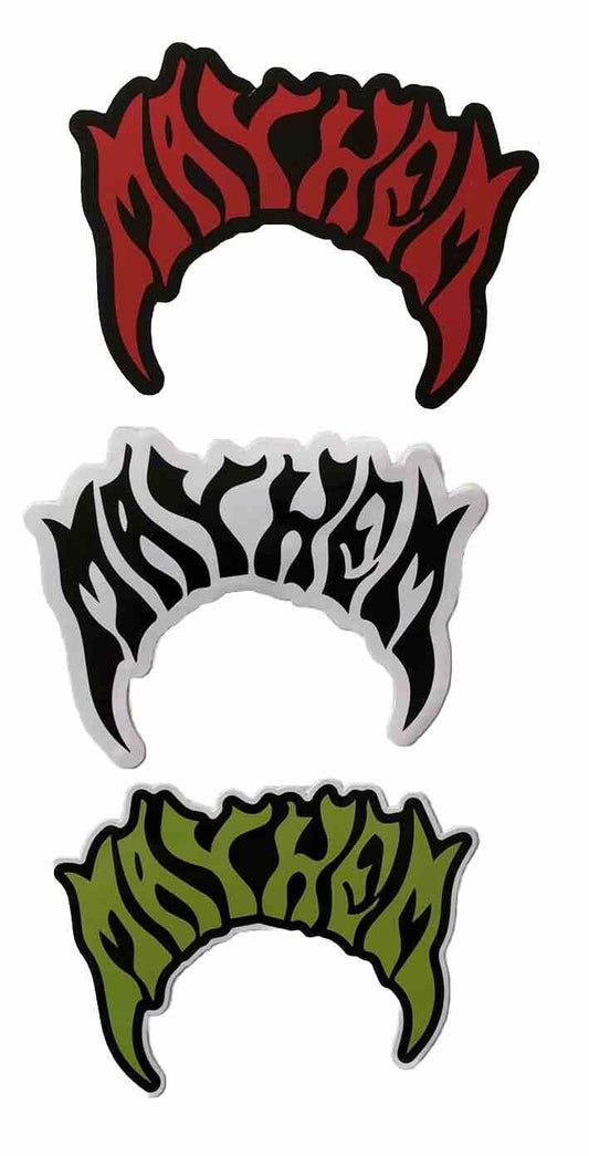 MAYHEM STICKERS LOST SURFBOARDS 3 Decals Oakley Volcom Rip Curl RVCA