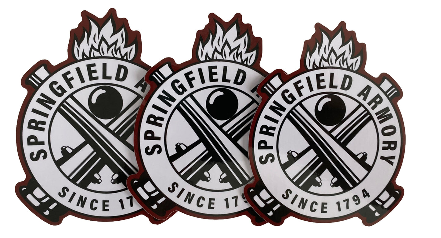 Springfield Armory Decals Springfield Armory Stickers 4” Gun Stickers Glock Colt