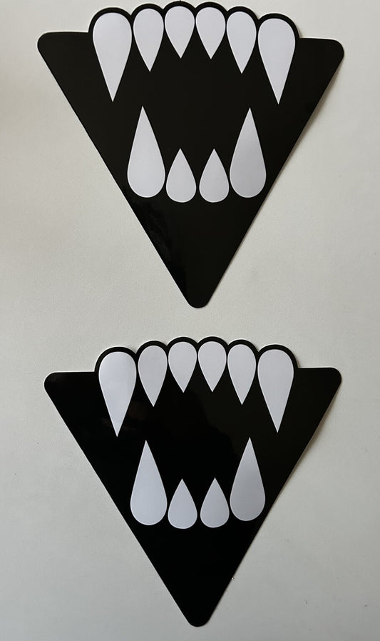 BLAK BEAR STICKER SET SURF TEAM Sticker Volcom team Decals RVCA T&C Firewire Fcs