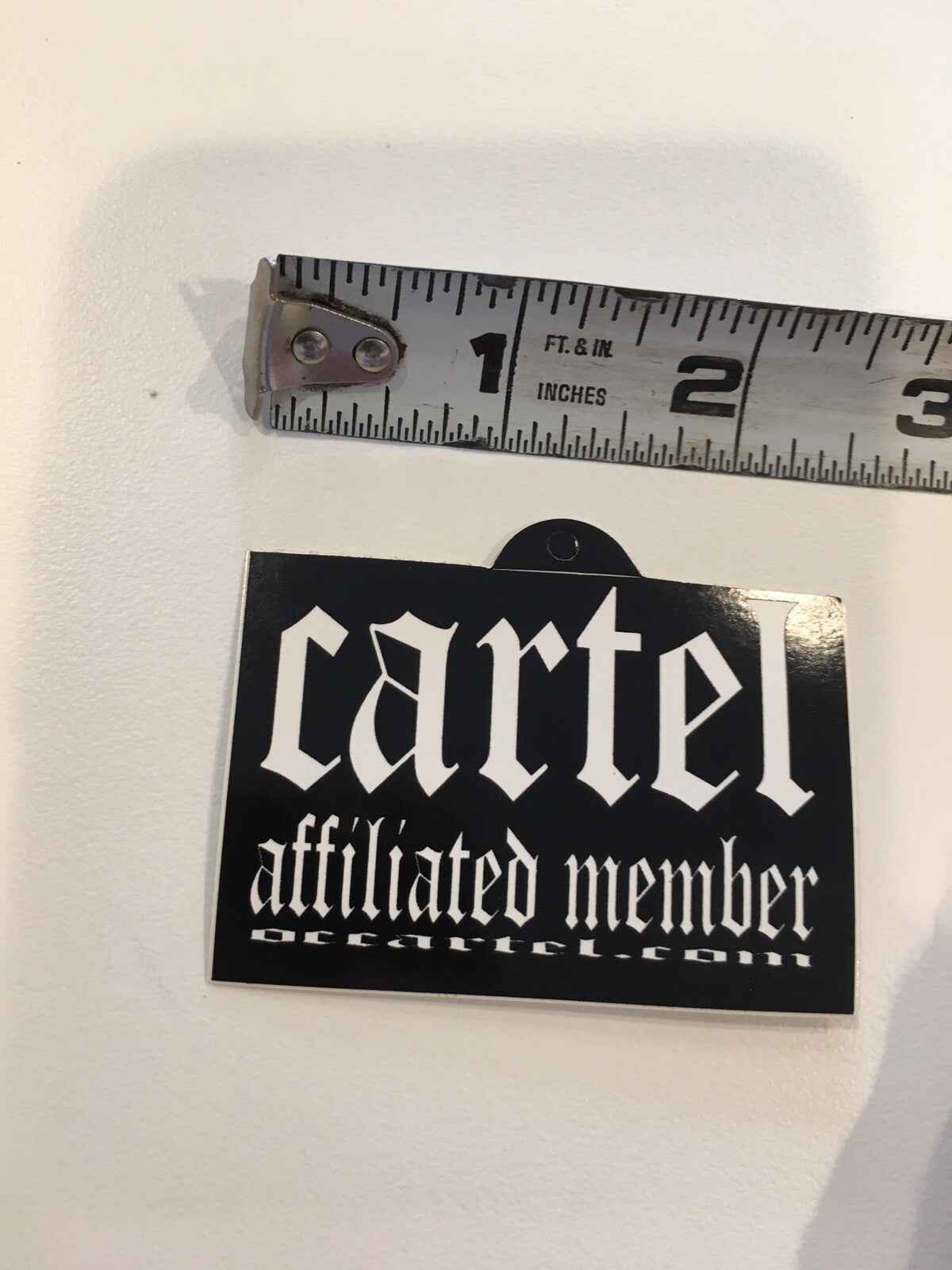 Cartel Sticker Affiliated Skate NARCOS Metal Punk RIOT Gamer Ninja GUN TRUMP WAR