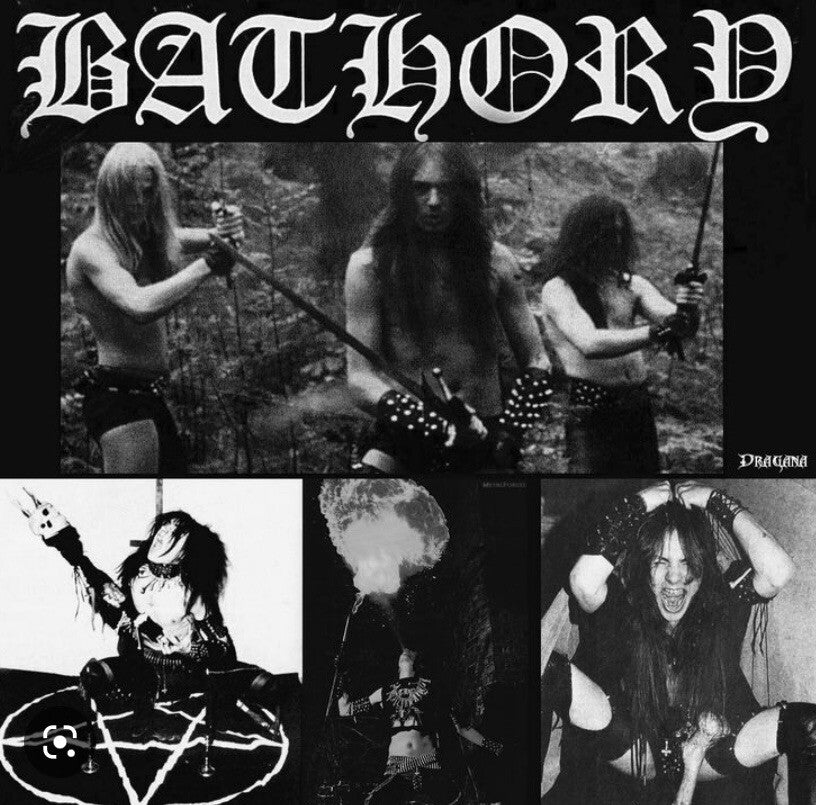 Bathory STICKER SET Slayer IMMORTAL MAYHEM Arch Enemy EMPEROR DARK THRONE