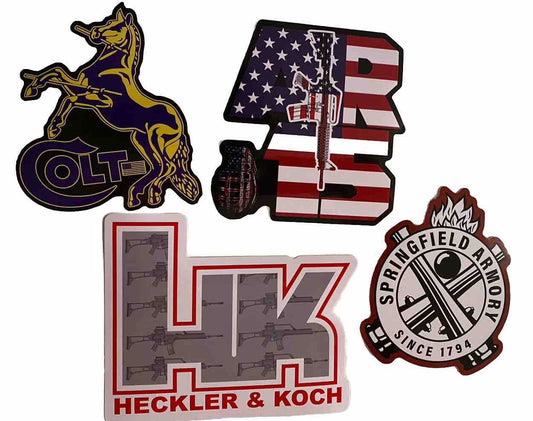 GUN Stickers HECKLER & KOCH Decals Remington Sticker Springfield Armory Decal 4