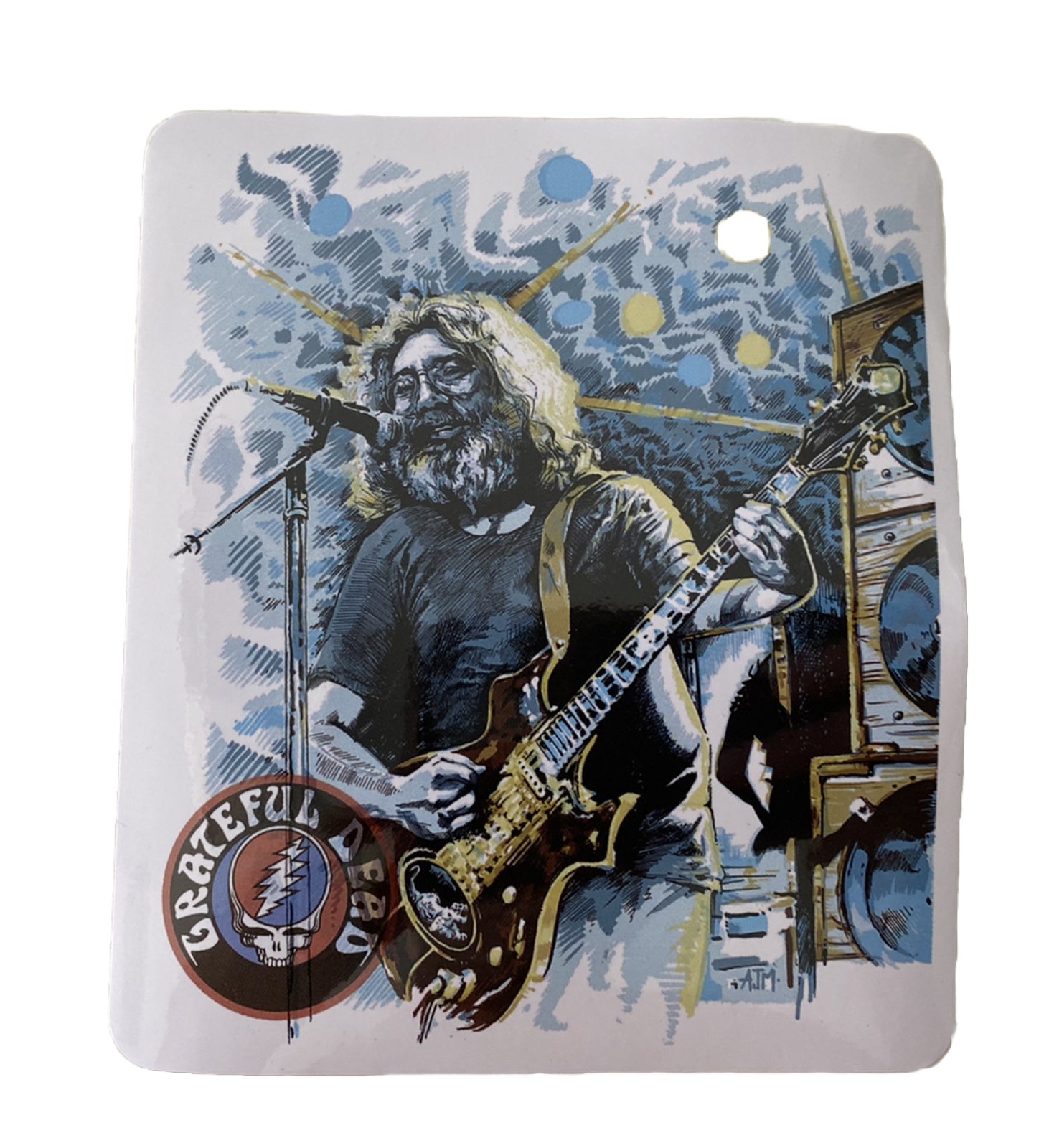 Jerry Garcia STICKER Guitar Dead  & Co BEAR Dead & CO BOLT DEAD & Company DYE