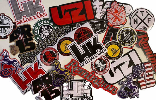 Gun Sticker Lot Of 16 Remington Gun Stickers Sigsauer Glock Decal Keltec 2nd Ad