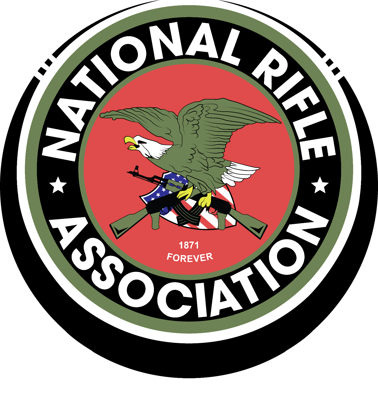 NRA STICKER NATIONAL RIFLE DECAL " BOGO " 2nd Amendment Sticker RARE GUN CLUB