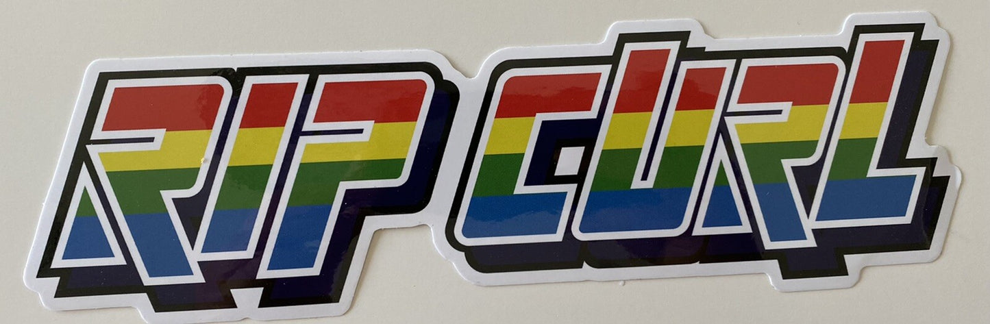 RIP CURL STICKER MAYHEM STICKER LOST RIP CURL WETSUITS Lost Patagonia Northface