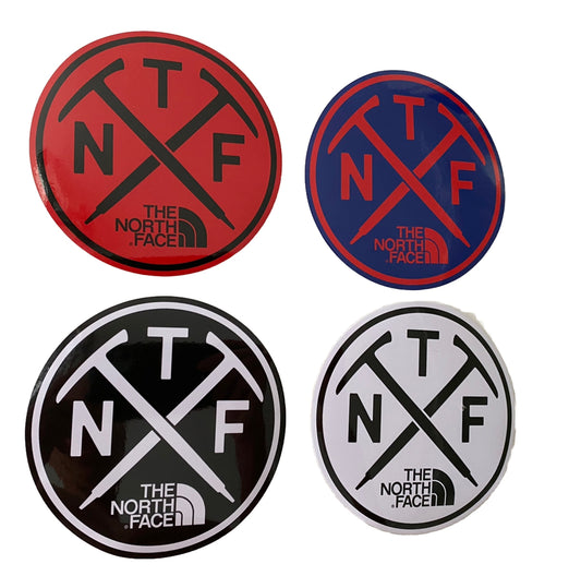 The North Face Sticker Team NORTHFACE Park Hike Patagonia Fish Camping 4 Pack 4”